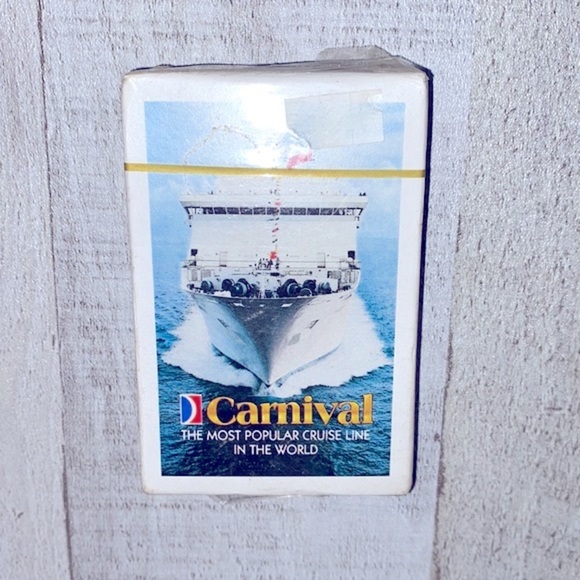 Carnival cruise playing cards new in package - Picture 3 of 4